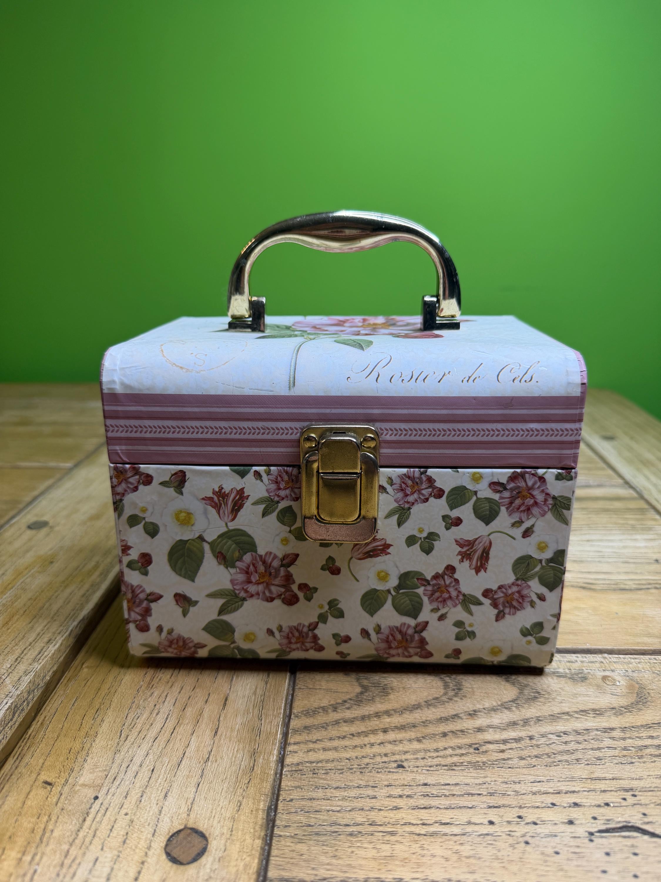 Vintage Sewing Box Metal - Etsy