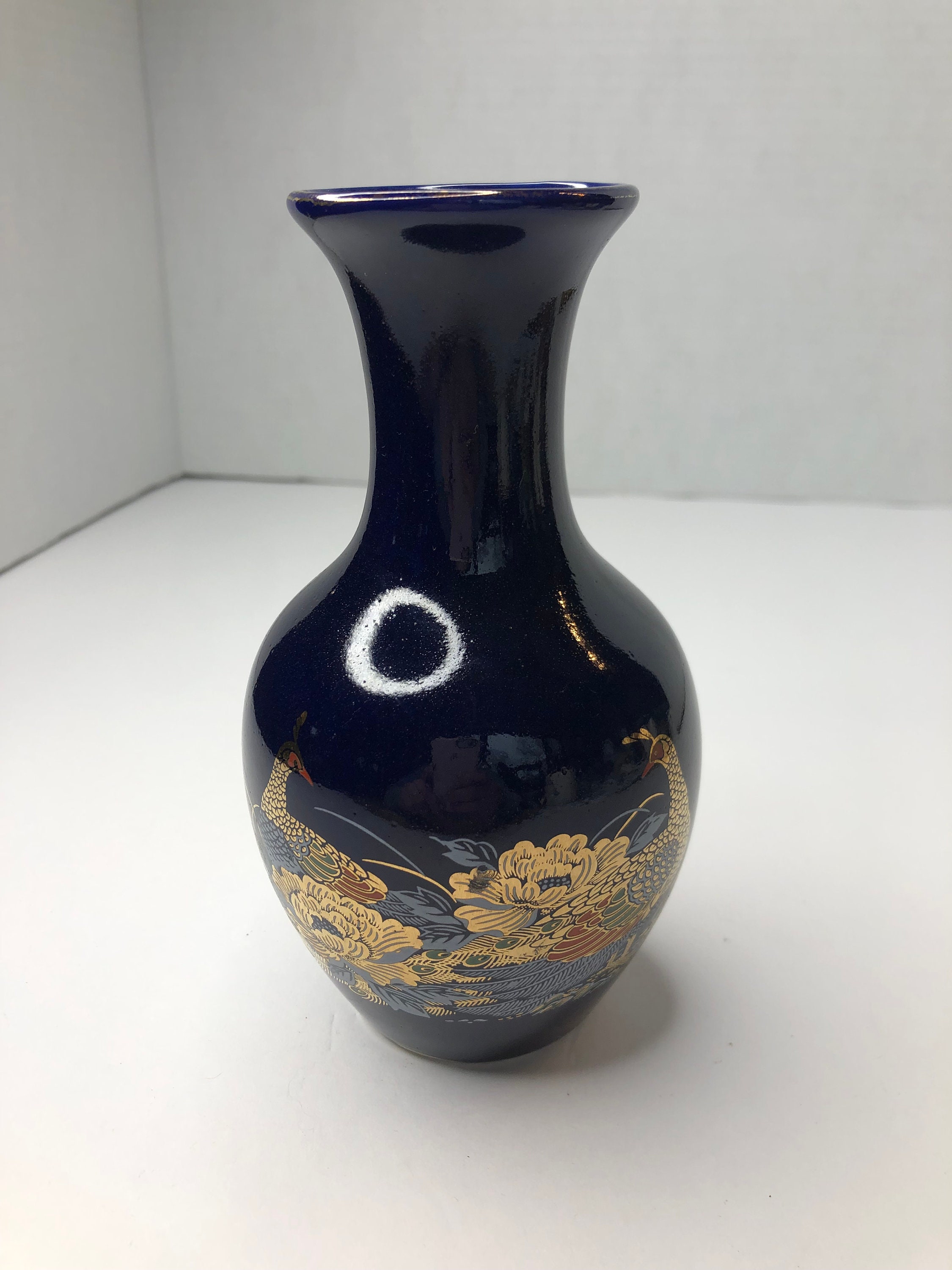 Chinese peacock vase - Etsy 日本