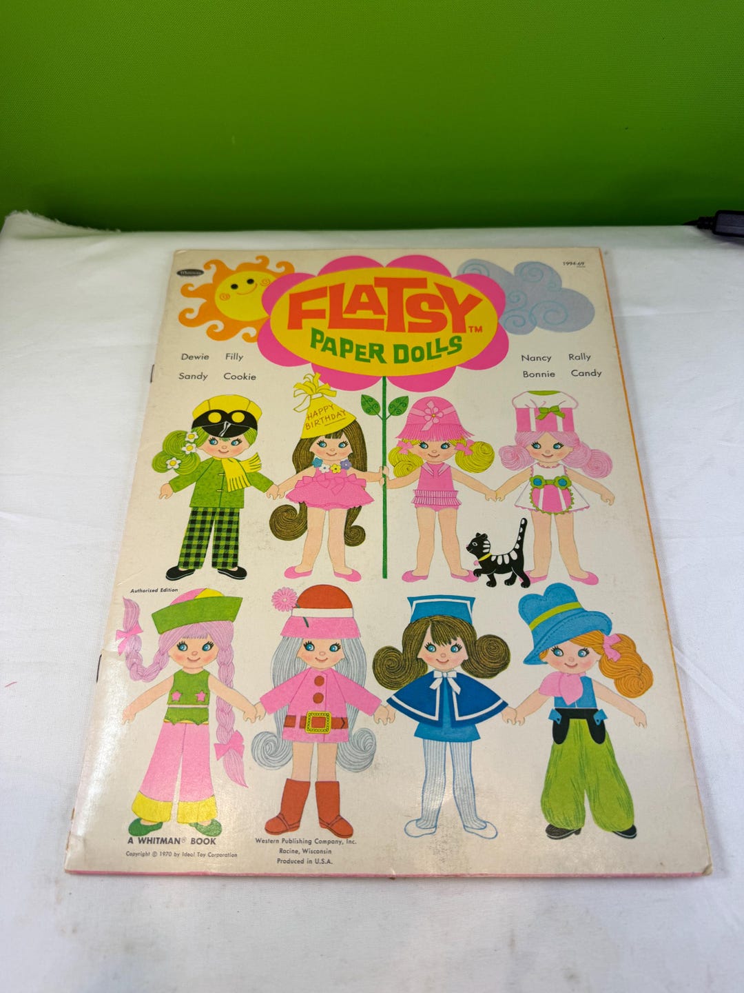 Vintage Flatsy Paper Dolls Book, Published in 1970 by Whitman - Etsy
