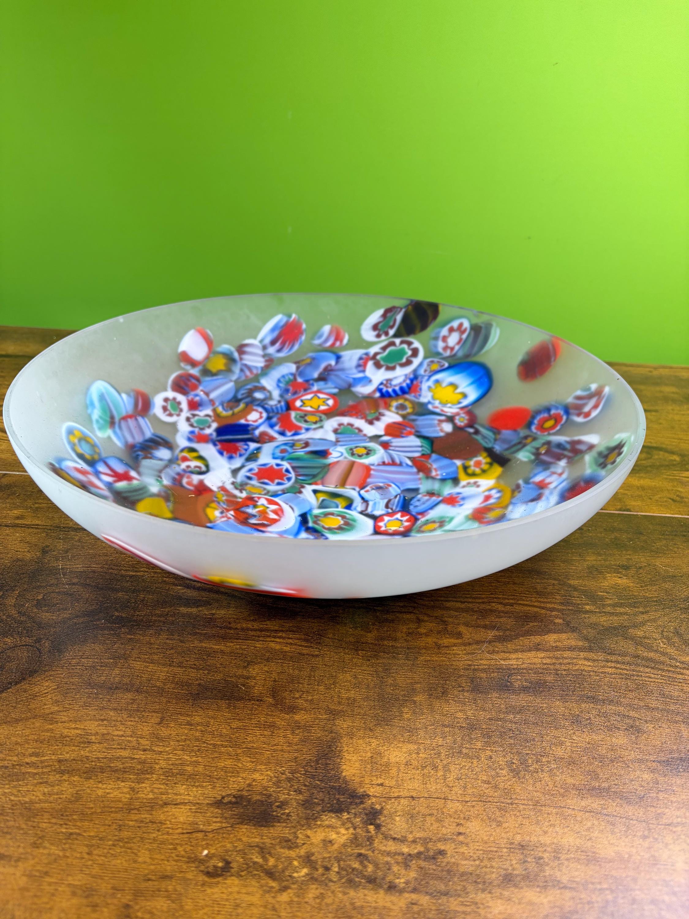 MURANO FORMENTELLO ムラノ ミルフィオリ ボール お碗 皿 Murano Millefiori Glass Bowl - Etsy