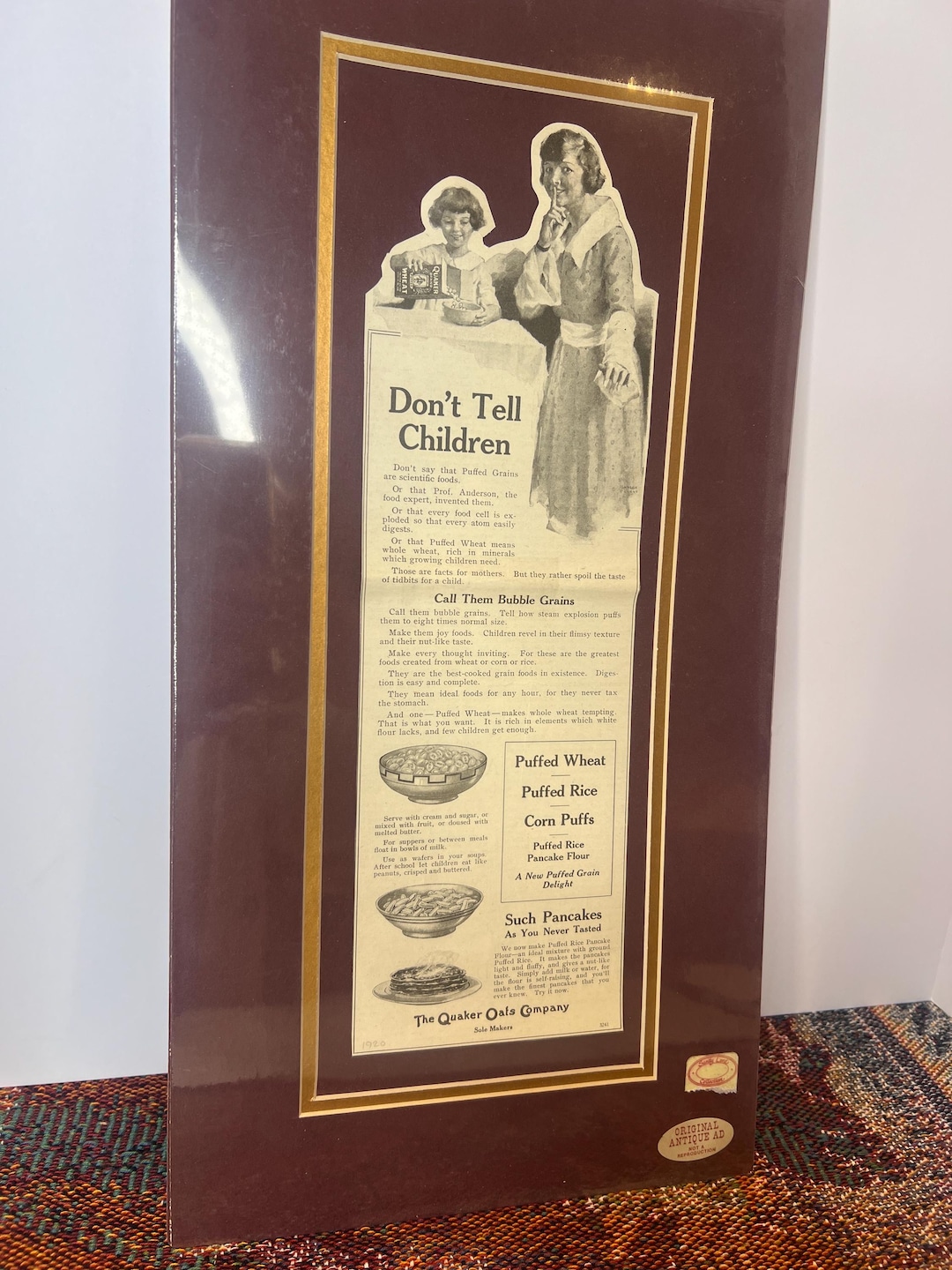 Sandy Lord Collection Vintage Sandy Lord Quaker Oats Wall Decor - Etsy