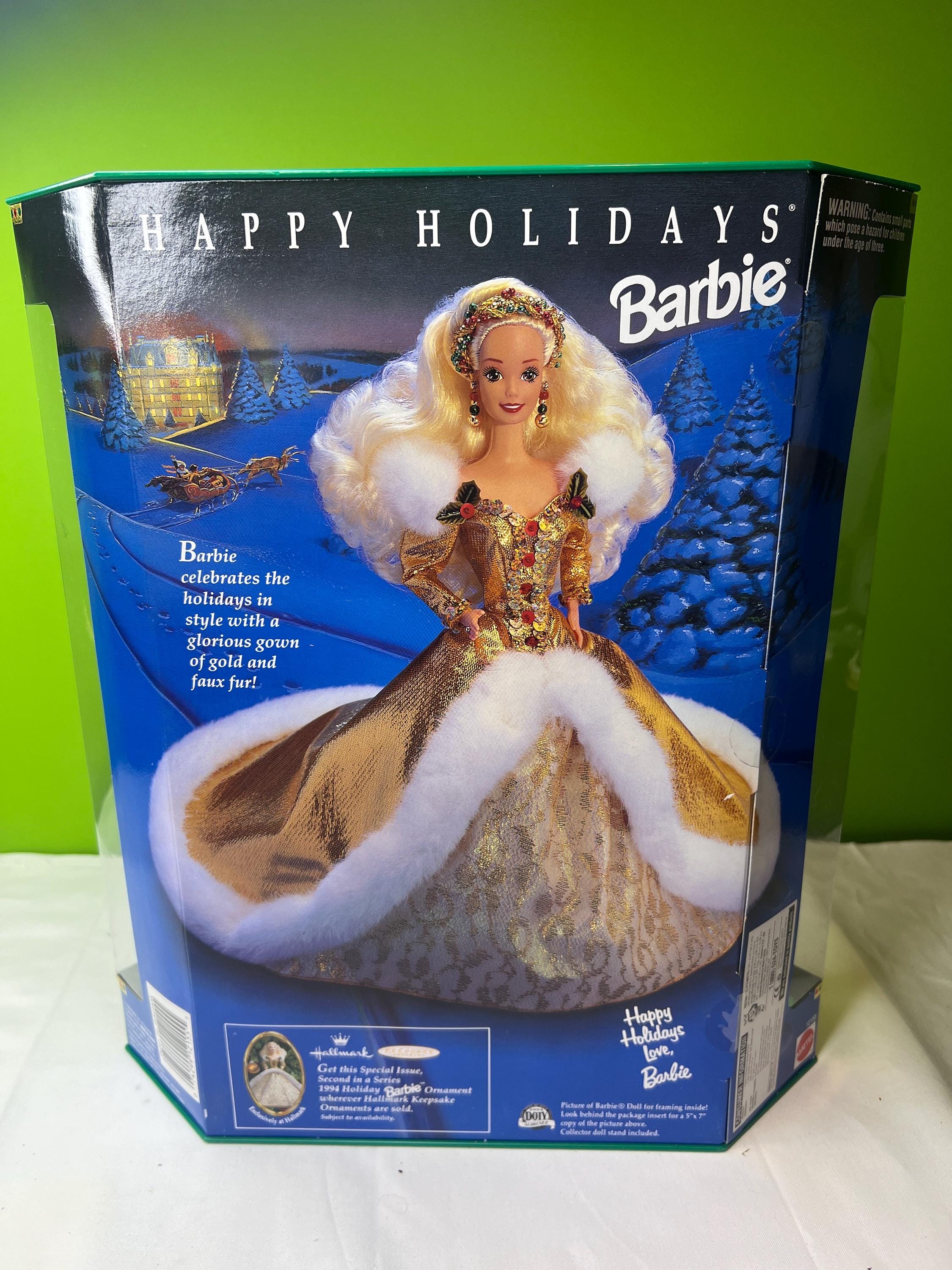 Vintage Happy Holiday Barbie Doll 1994 Christmas Special Edition