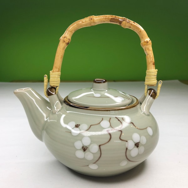 Cherry Blossom Japanese Teapot Etsy
