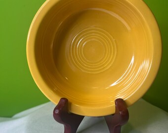Bol Fiestaware couleur tournesol vintage - Gravé sur le fond