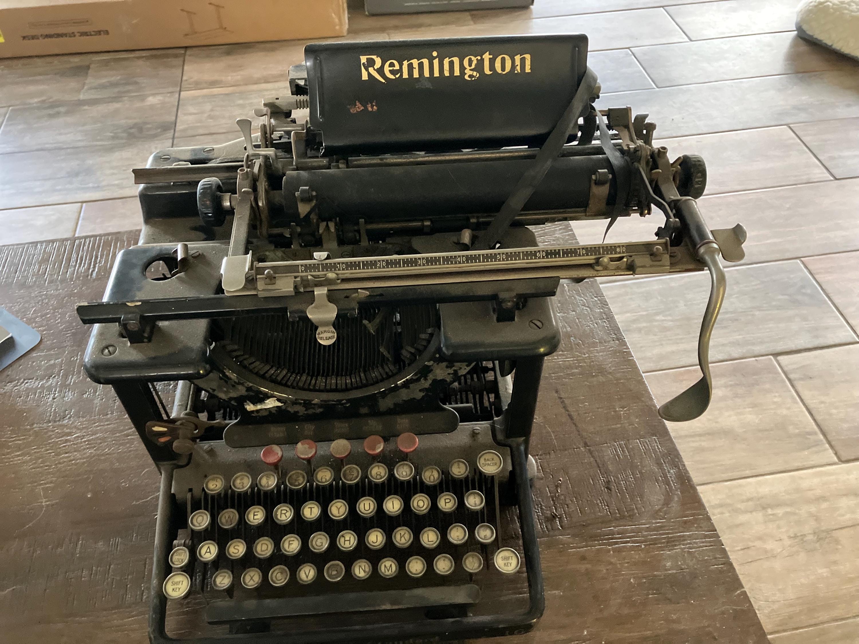 Remington No 10 Typewriter - Etsy