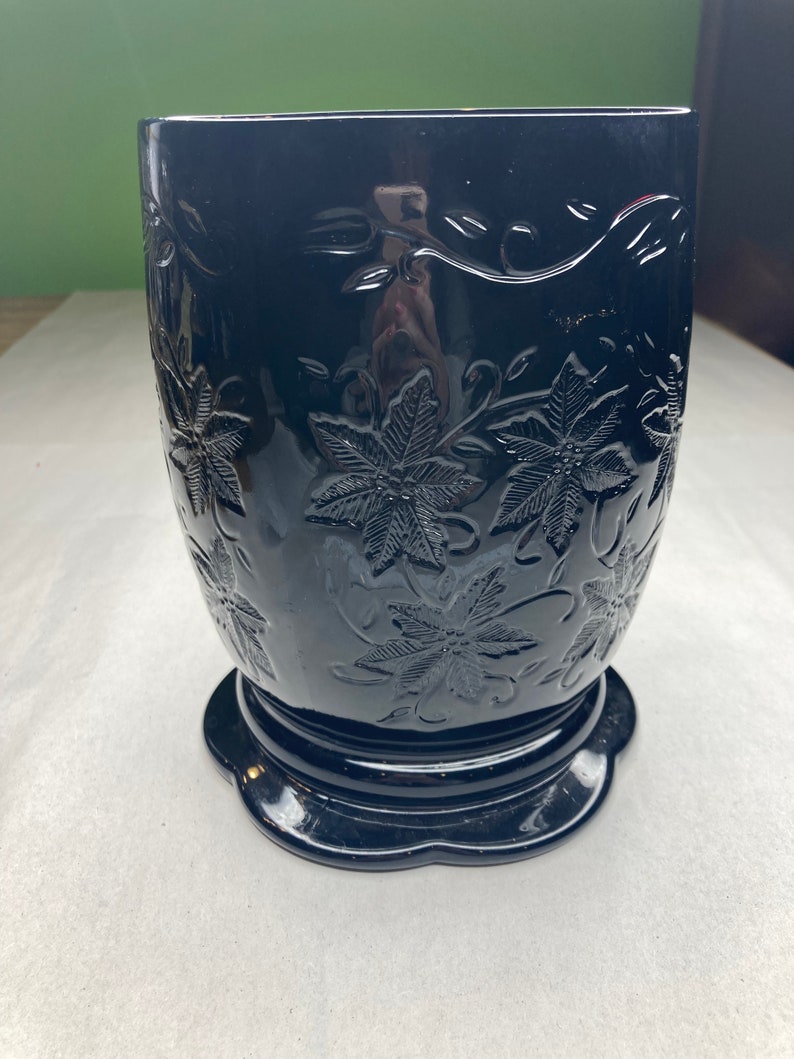 Vintage Princess House Fantasia Ruby Red Large Vase/candle Holder Etsy Australia