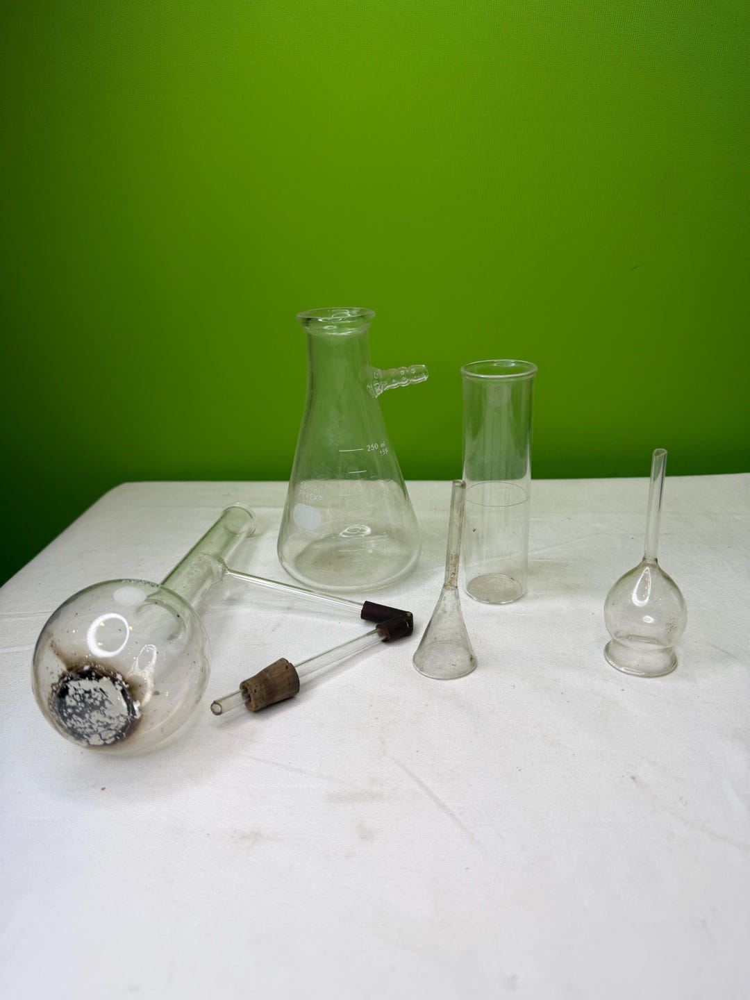 Pyrex Box Lab Vintage Choice of 5 Pyrex Laboratory Equipment ~ Sold as is ~ Priced ...