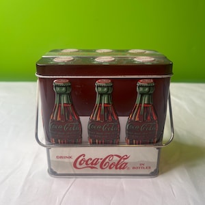 ヴィンテージ コカコーラ 6 パック 缶 ハンドル付き - Etsy 日本