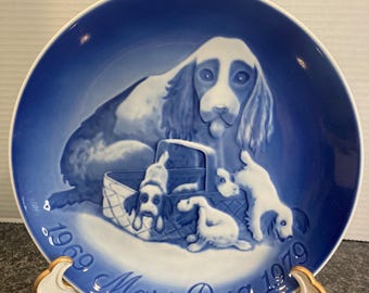 Bing & Grondahl Mother's Day Plate – Vintage Danish Porcelain