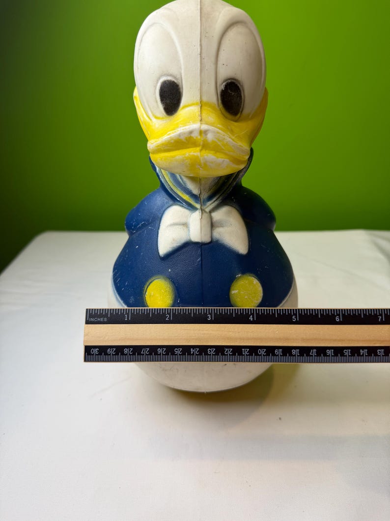Yellow Duck Roly Polys Vintage Roly Poly Walt Disney Donald Duck ~ Makes Musical Sounds ~ Lots ...
