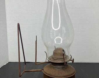 アンティーク オイル ランプ / 灯油ランプ / ヴィンテージ オイル ランタン / 古いオイル ランプ / 吊り下げ式オイル ランタン / テーブル灯油ランプ / カントリー デコレーション