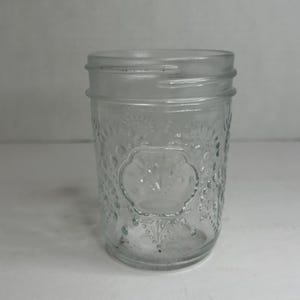 Vintage Klarglas nicht gekennzeichnetes Glas Kanister