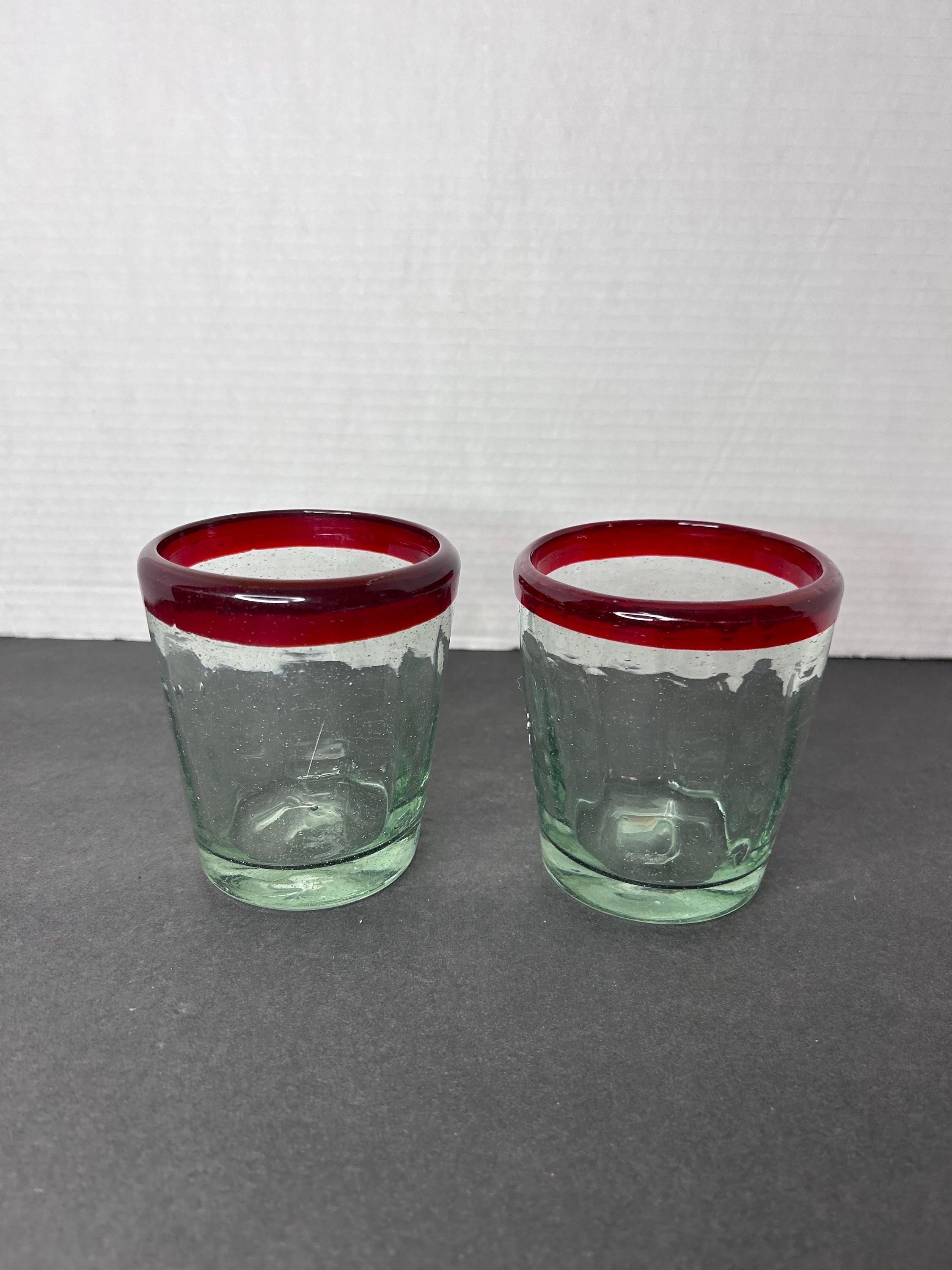 Red Rim Tumblers - Etsy