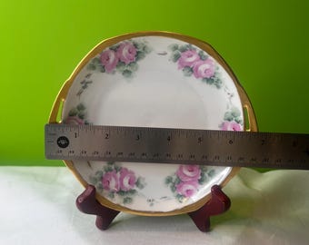 Vintage Porcelain Plate by Moritz Zdekauer (MZ) Altrohlau in