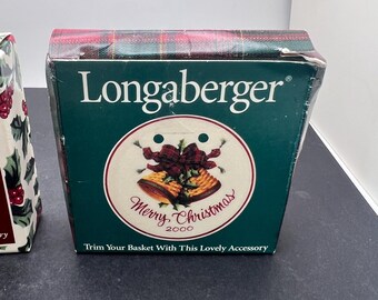 ロンガバーガー クリスマスコレクション 2000 Lot - Longaberger