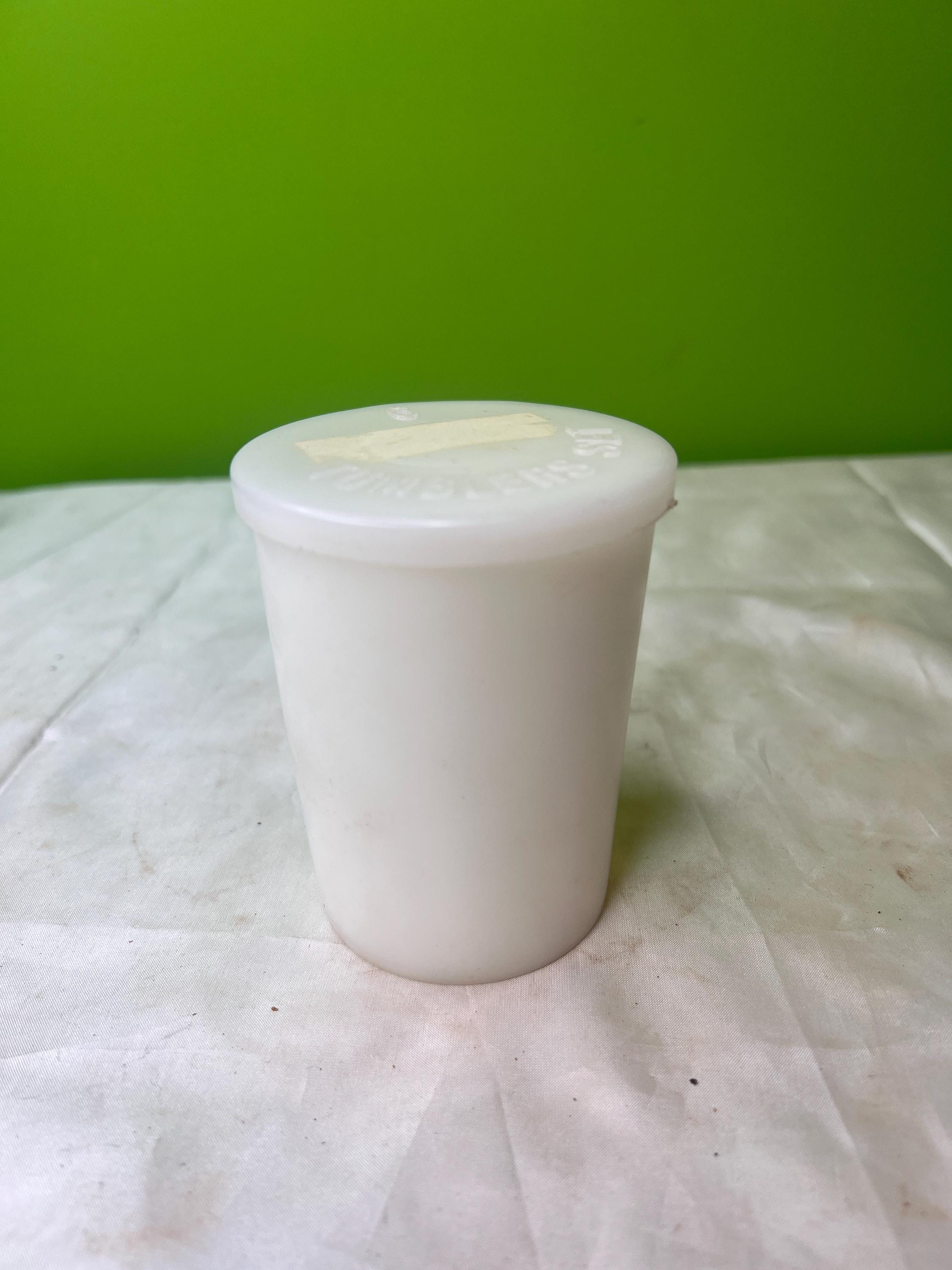 ヴィンテージプラスチック製 蓋付きタンブラー 5 個セット ~ キャンプ 