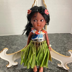 Vintage Hula Hawaiian Doll - Etsy
