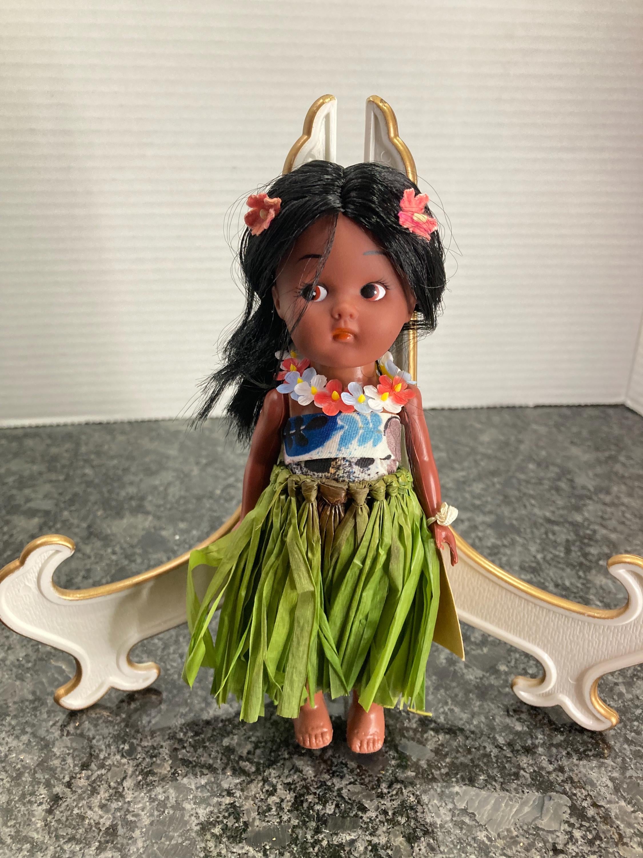 Vintage Hula Doll - Etsy