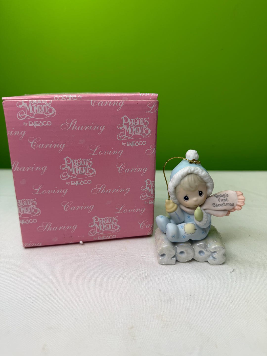 Vintage Collectible Precious Moments Baby's First Christmas Ornament - Etsy