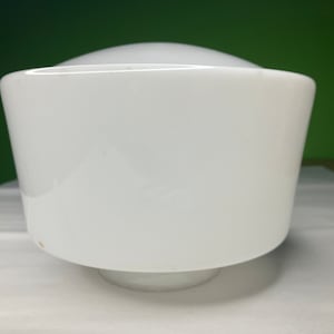 Abat-jour vintage en verre dépoli