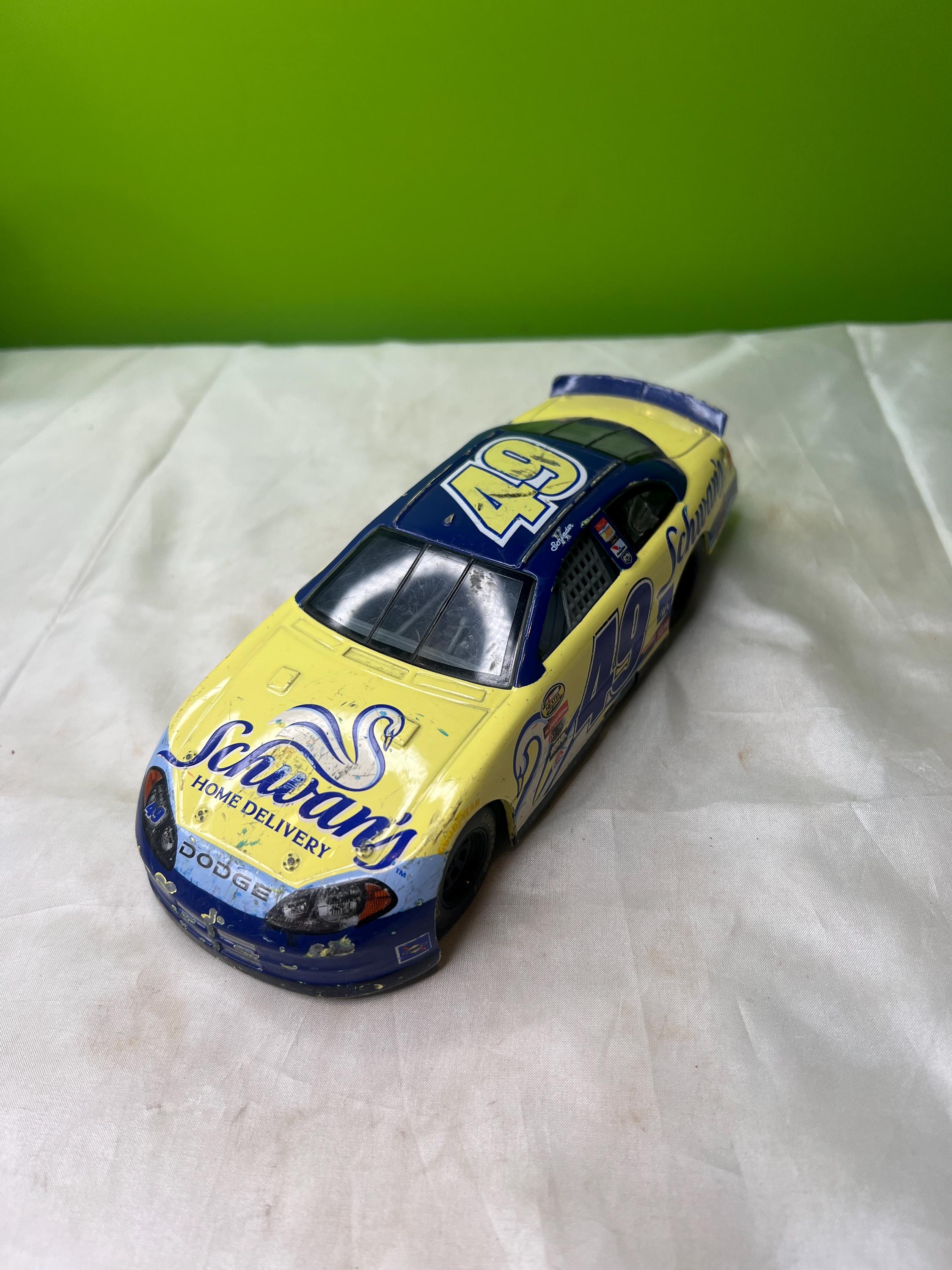 Vintage Ken Schrader 2004 #49 Schwans Racing Team Racing Champions
