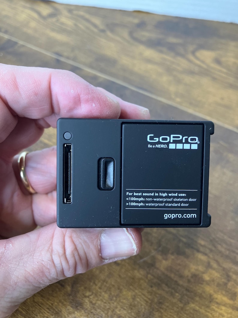 GoPro Hero 3 Action Camera - Silver Tested Works like brand new image 4