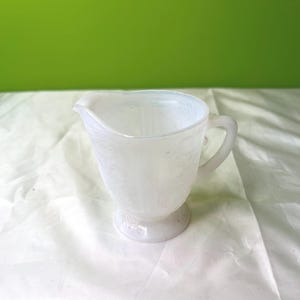 Vintage MacBeth Evans depressieglas Monax American Sweetheart Creamer
