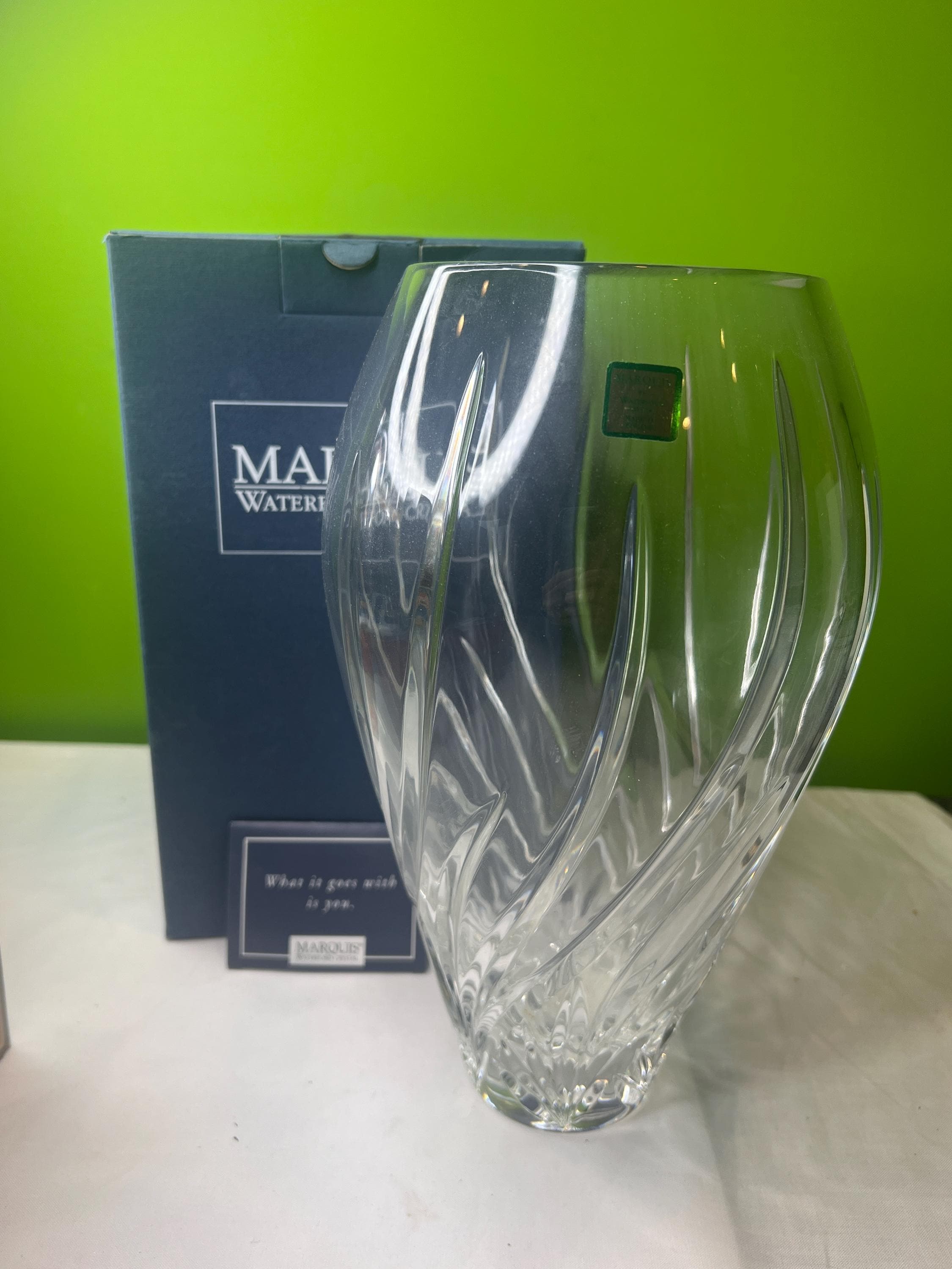 Large waterford crystal vase - Etsy 日本