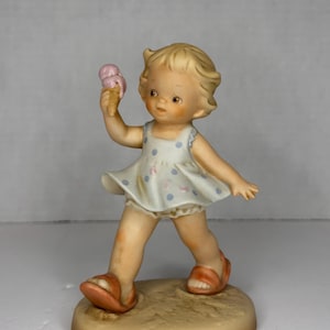 Vintage Atwell Memories of Yesterday "A Sweet Treat for You" 1996 Porcelain Figurine