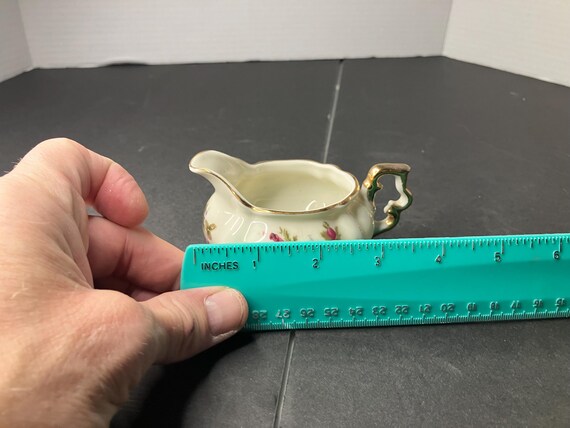 Vintage Royal Sealy Moss Rose Porcelain Mini Creamer From Japan - Etsy