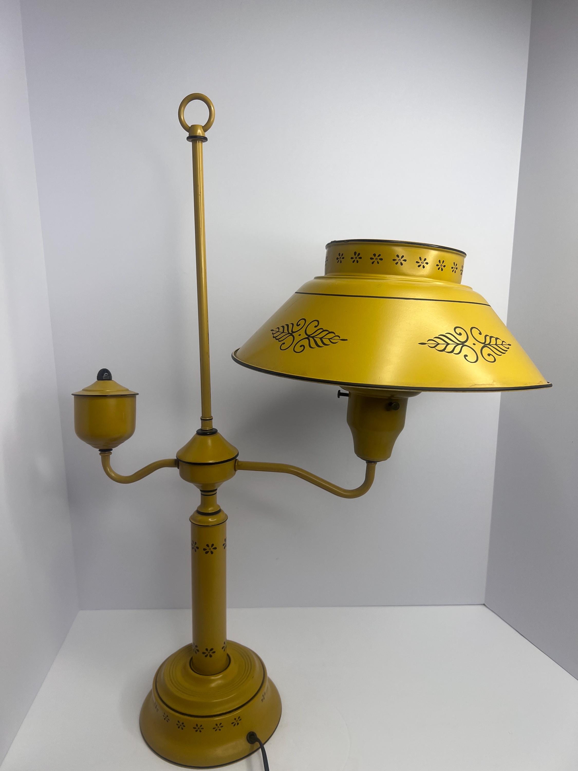 Vintage Colonial Yellow - Vintage Mid Century Modern Retro Tole