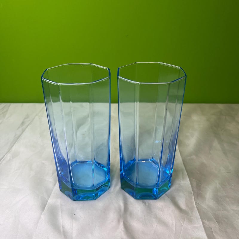 Octagon Glasses - Etsy