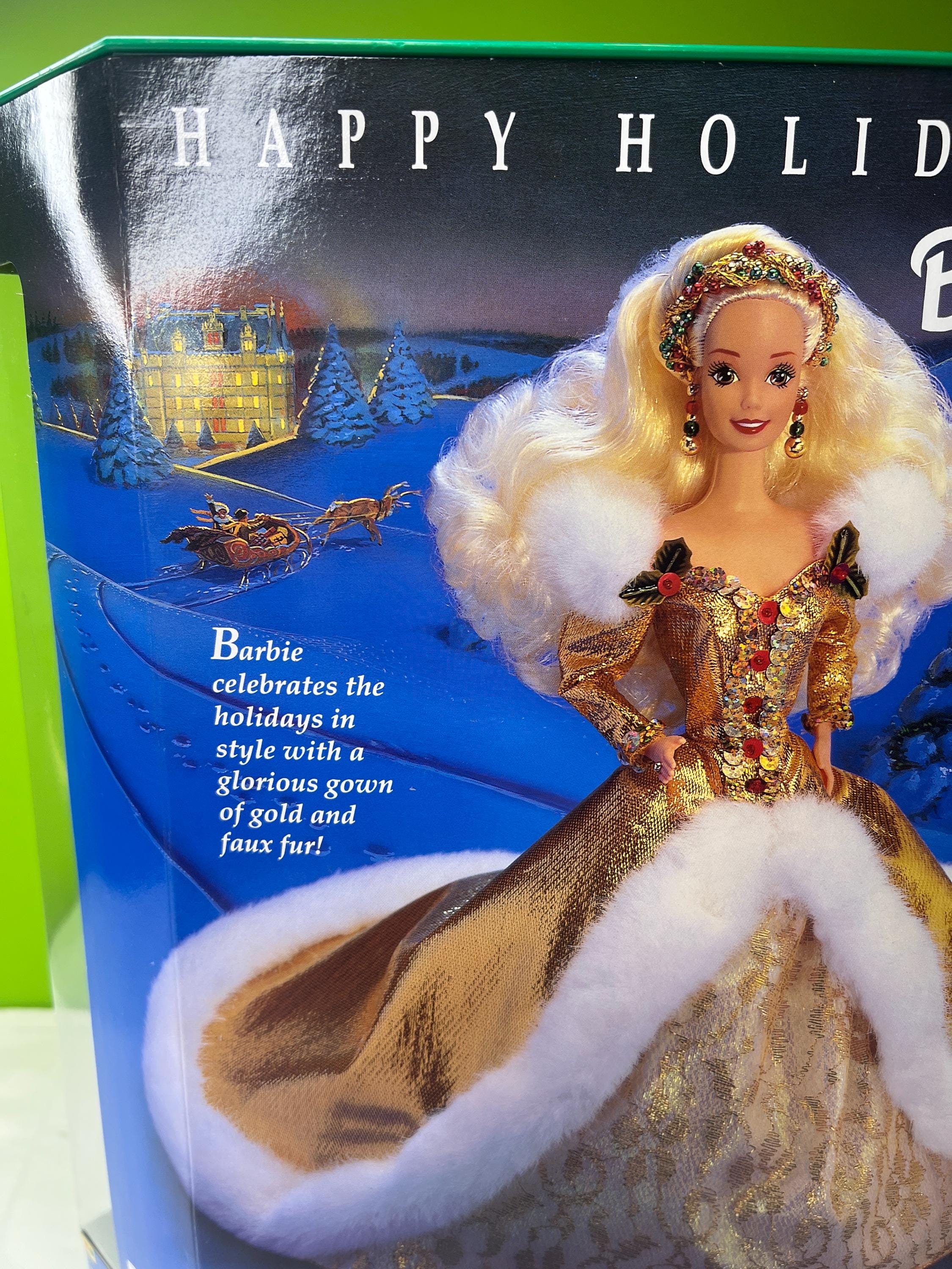 1994 Happy Holidays Barbie Doll African American Hallmark Special Edition