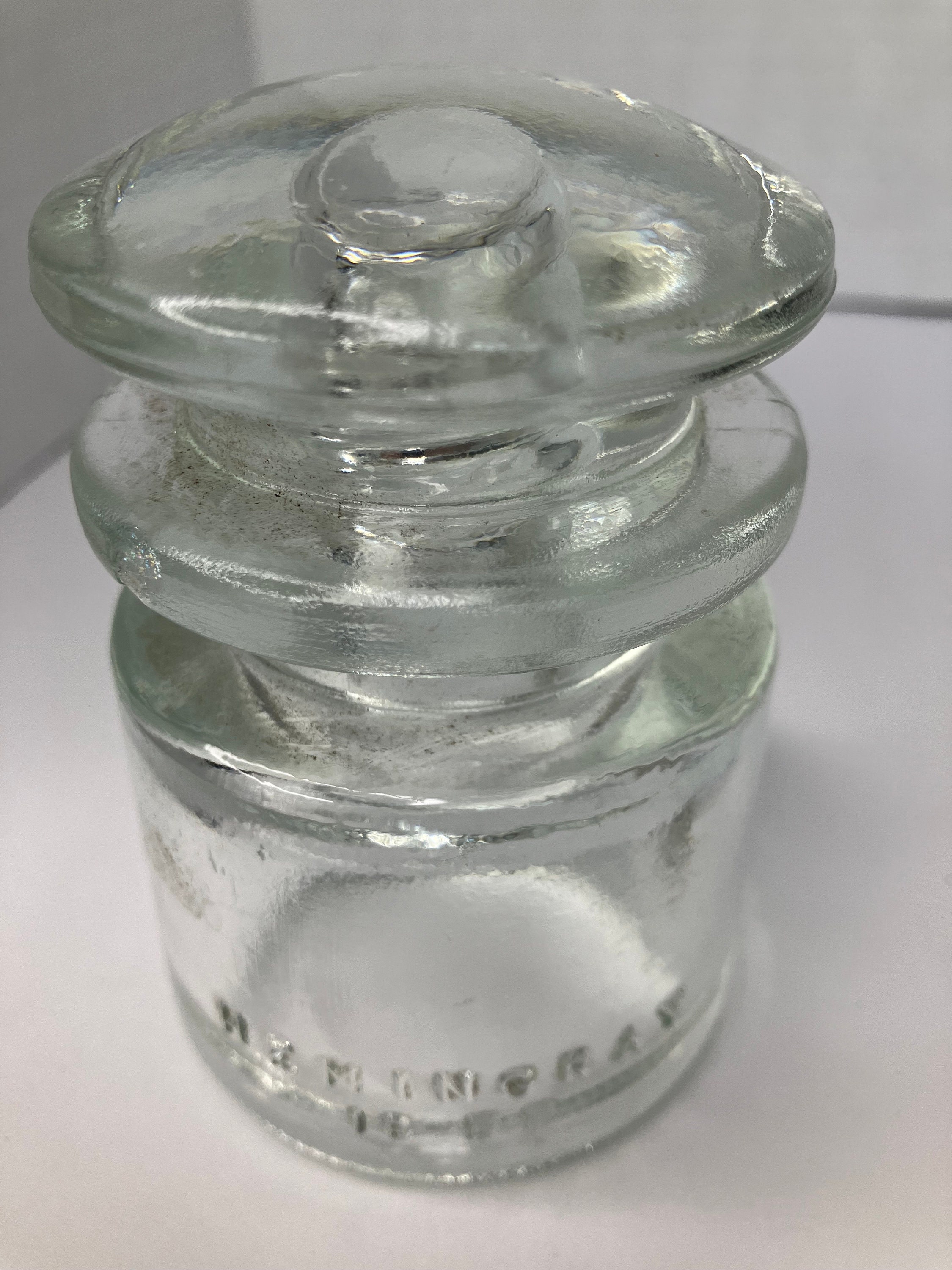 Hemingray 14 Vintage Clear Insulator Variety Lot Hemingray TS 18-57 Hemingray 10 ...