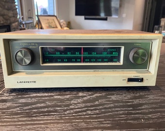 Vintage Lafayette Electronics Fm Tuner Lights Up Japan