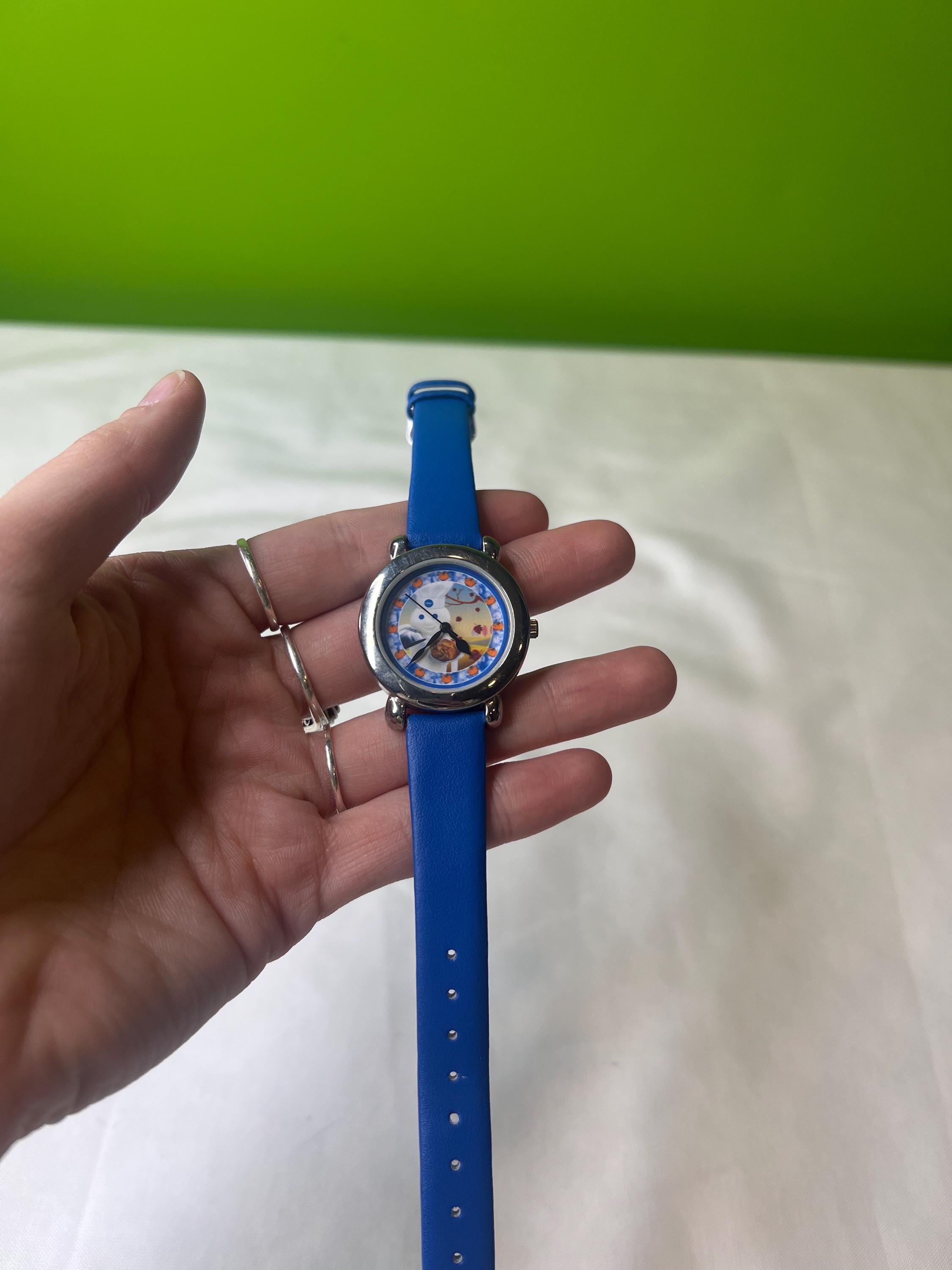 Pillsbury ドゥボーイ まとめ売り ウォルマート販売腕時計　その他 The Pillsbury Doughboy Watch Collection Willabee & Ward Blue Band