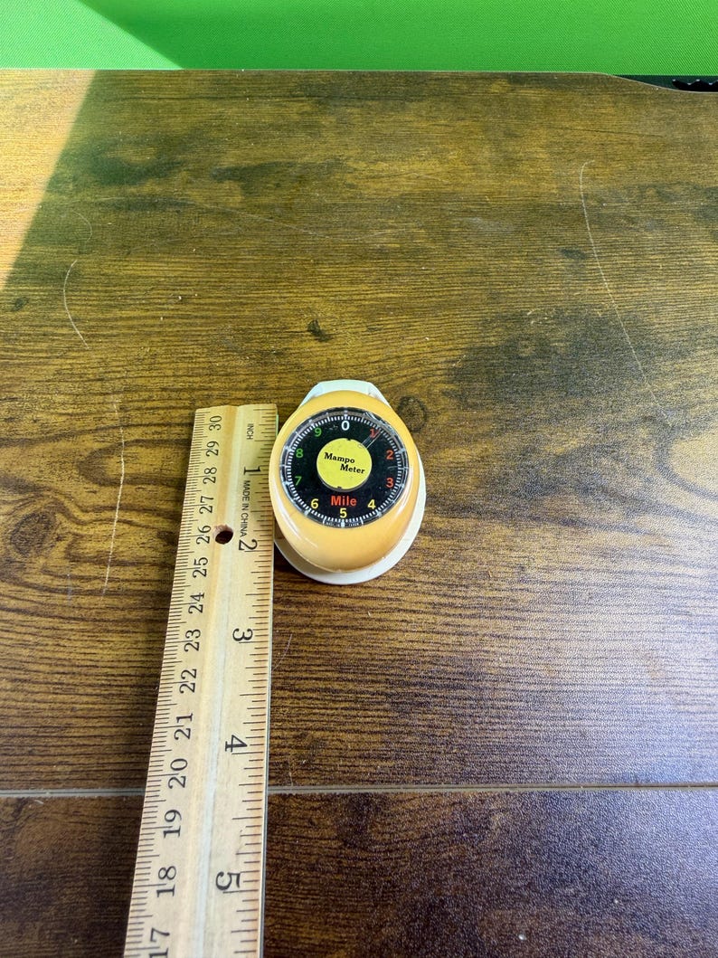 Vintage Aurora Mampo Meter is a Mechanical Pedometer or Step Counter ...