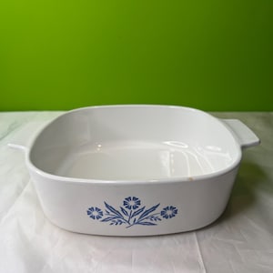 Vintage Corning Ware A-2-B Blue Cornflower 2 Qt. Casserole Dish without Lid