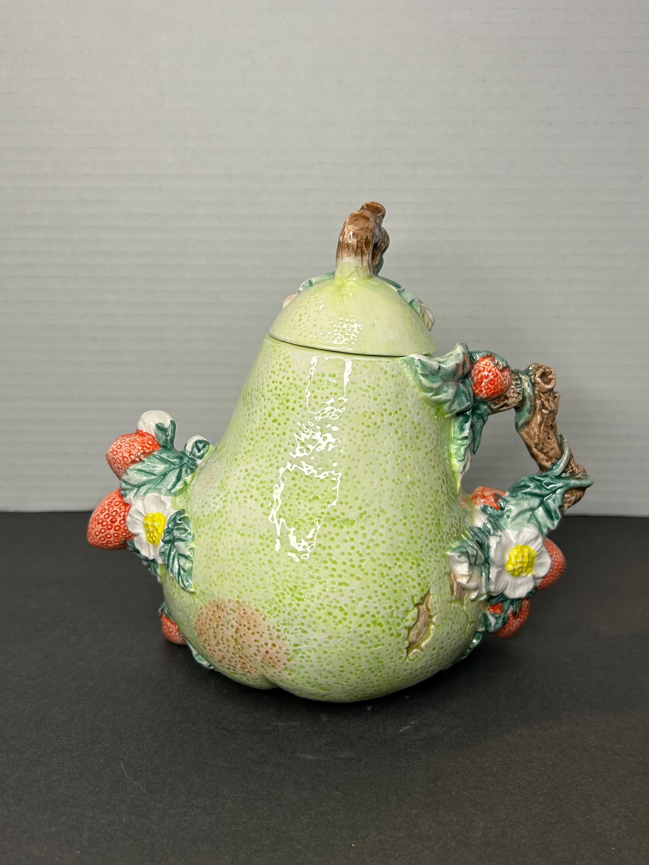 Heritage Mint Teapot - Etsy