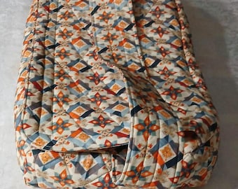 XL Long Dish Casserole Carrier, Quality Handmade Quilted, Insulated for Hot or Cold foods