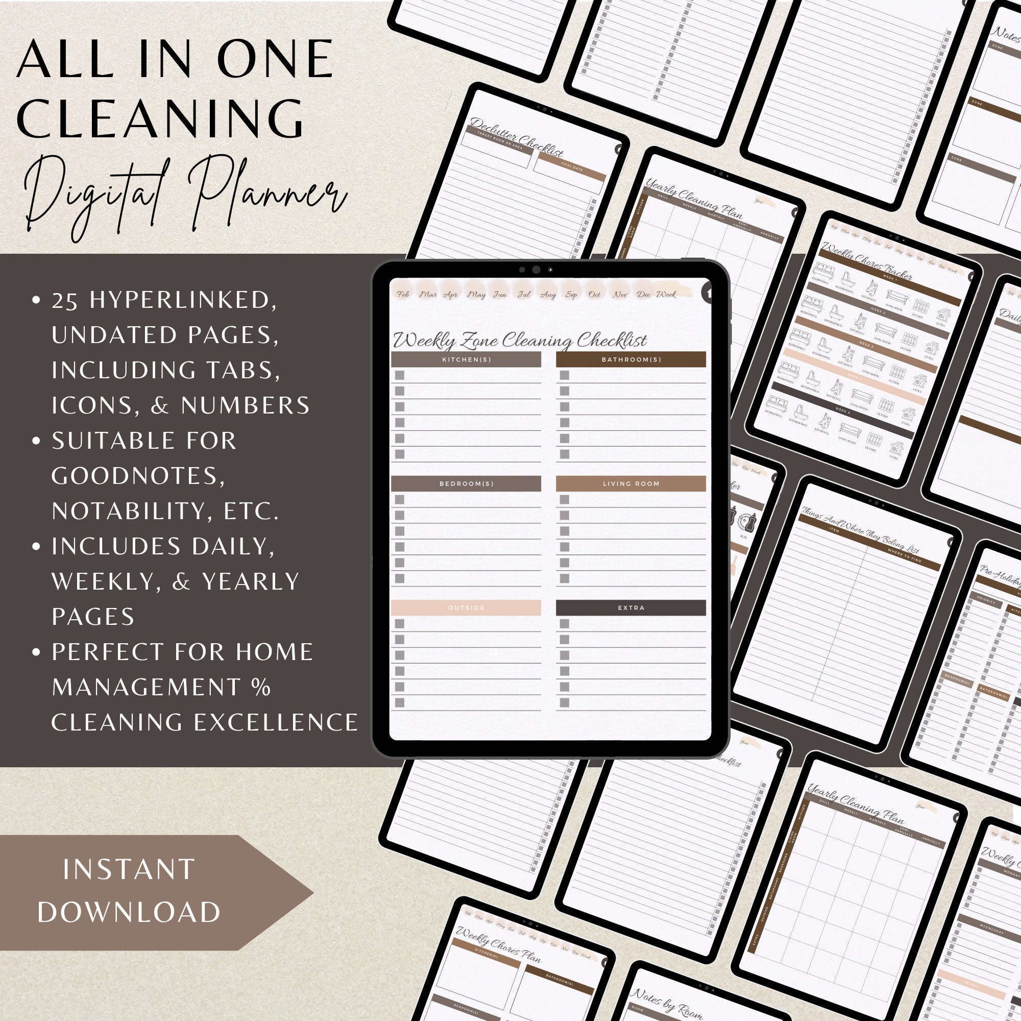 Life Binder, Home Management Binder, Emergency Binder, ADHD Planner ...