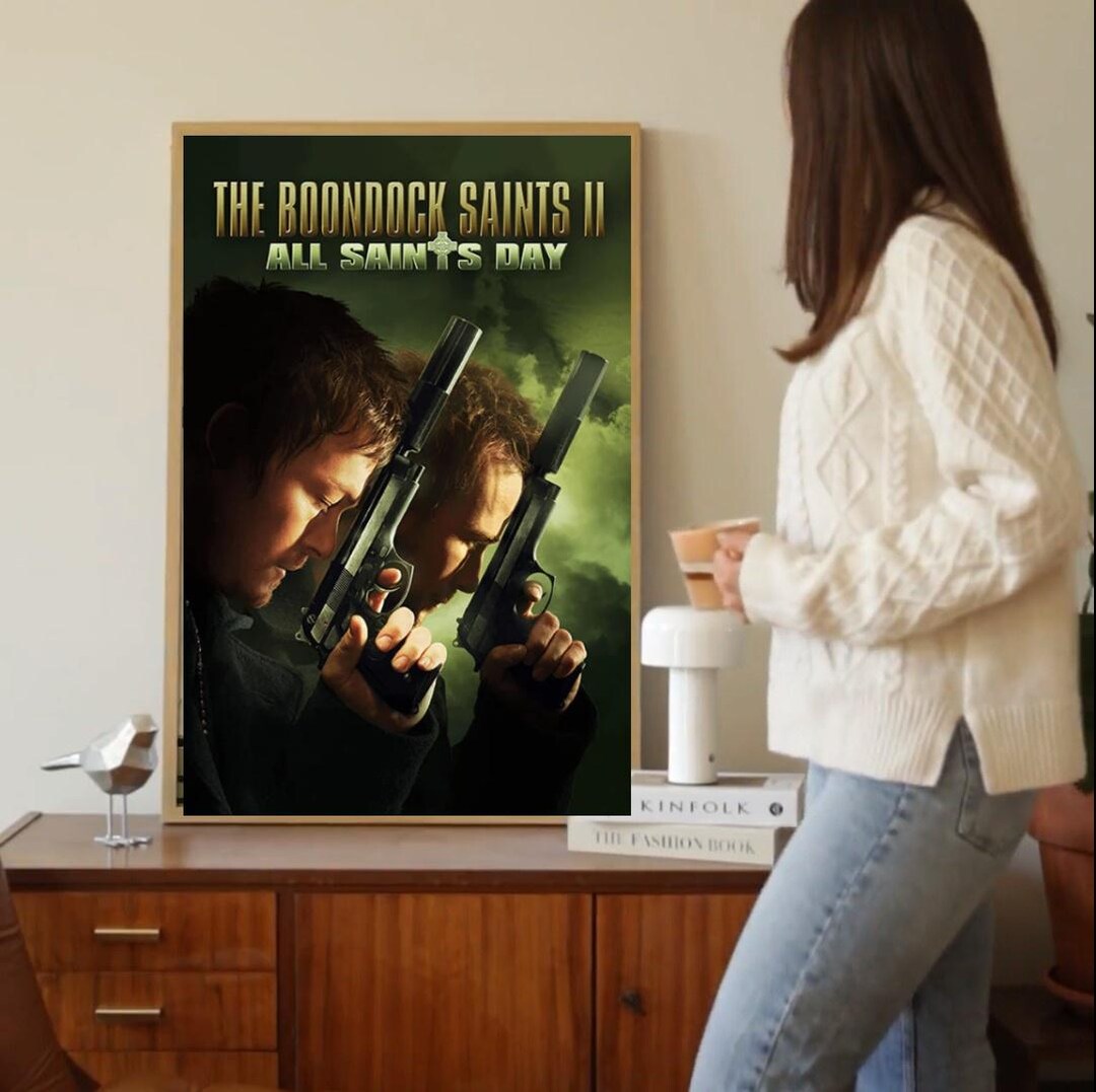 The Boondock Saints Ii All Saints Day Movie Poster Cult Classic Film ...