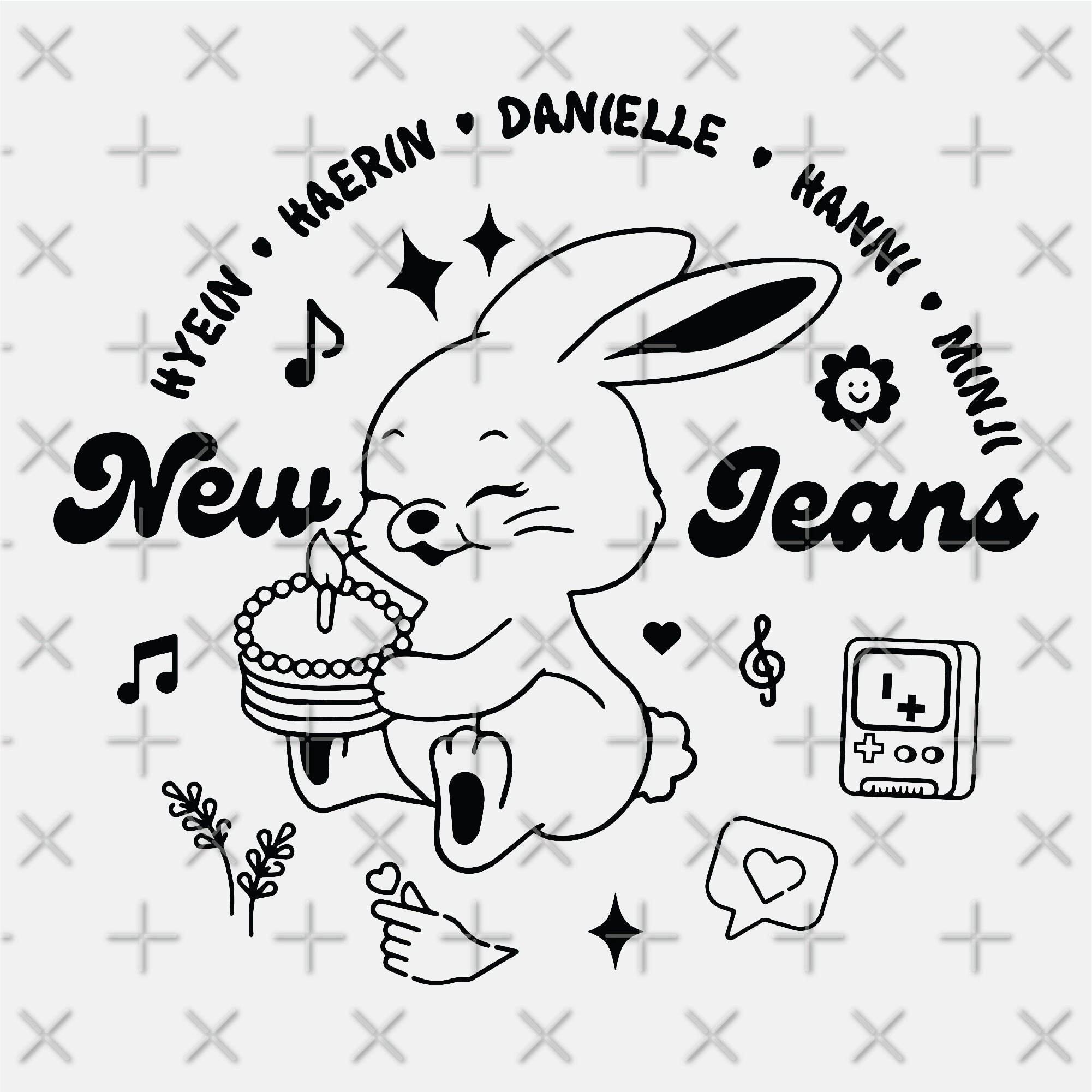 Newjeans SVG Newjeans Kpop Newjeans Merch Newjeans Hype Etsy Singapore