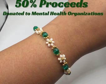 Mental Health Bracelet, 50% Proceeds Donated