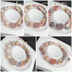 Natural Alashan Macrame Bracelet