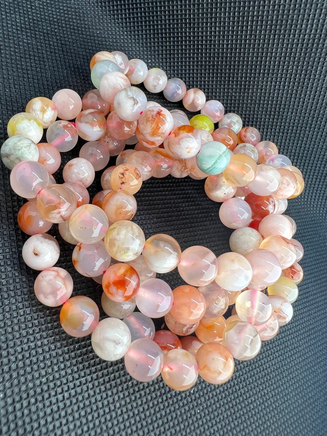 Cherry Blossom Flower Agate Etsy