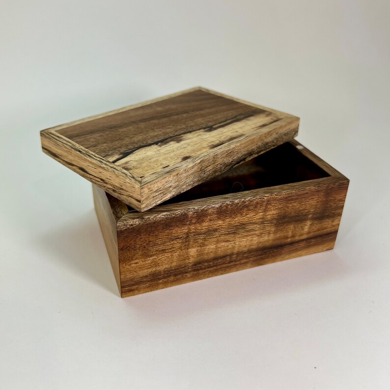 Handmade Business Card Holder Box Etsy