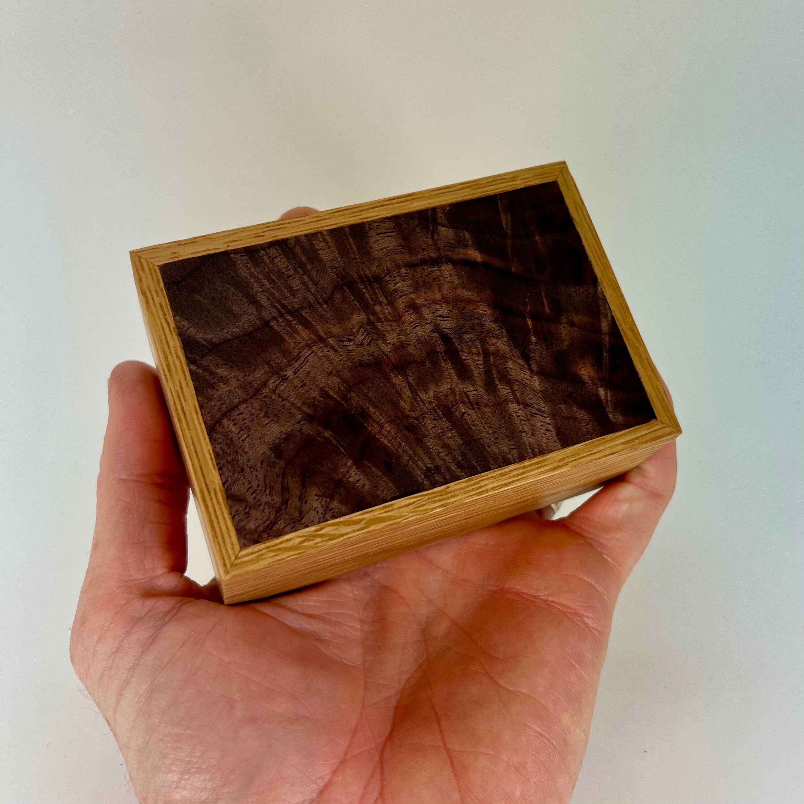 Handmade Business Card Holder Box Etsy