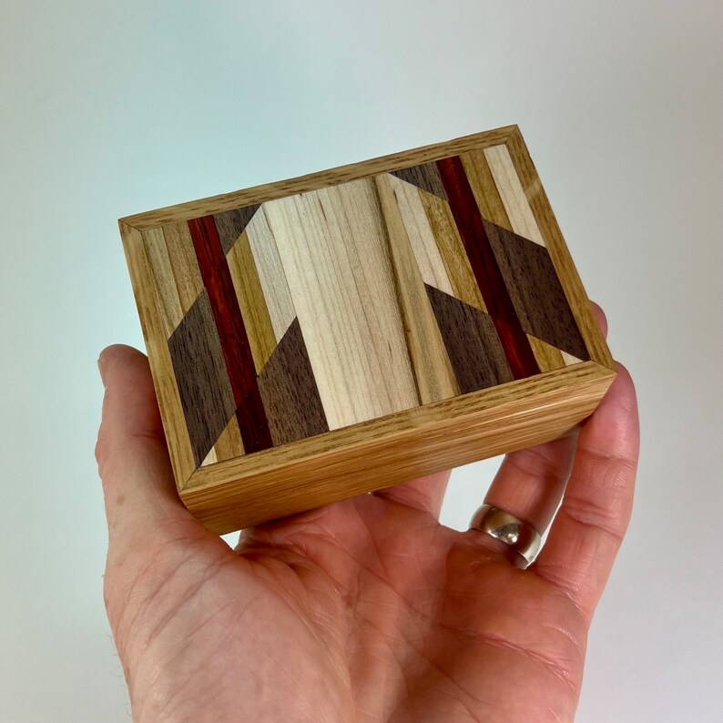 Handmade Business Card Holder Box Etsy