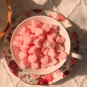 Custom Sugar Cubes | 50 Handmade Cubes  | Tea Party Favors | Gourmet Sugar Cubes|Custom Colors| Fun Sugar Cubes | Sugar Cubes for Parties }